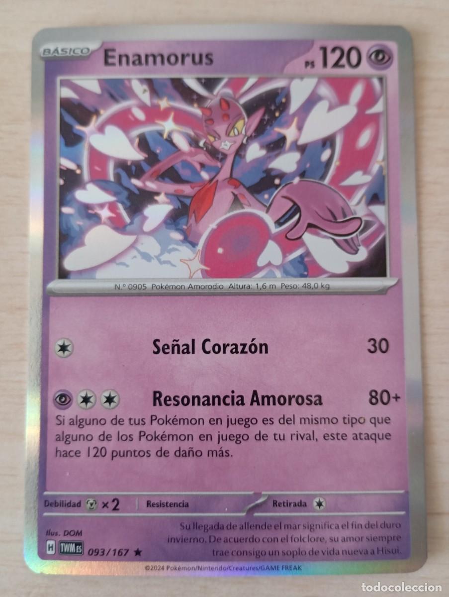 Trading cards: Carta Pok&eacute;mon Enamorus original