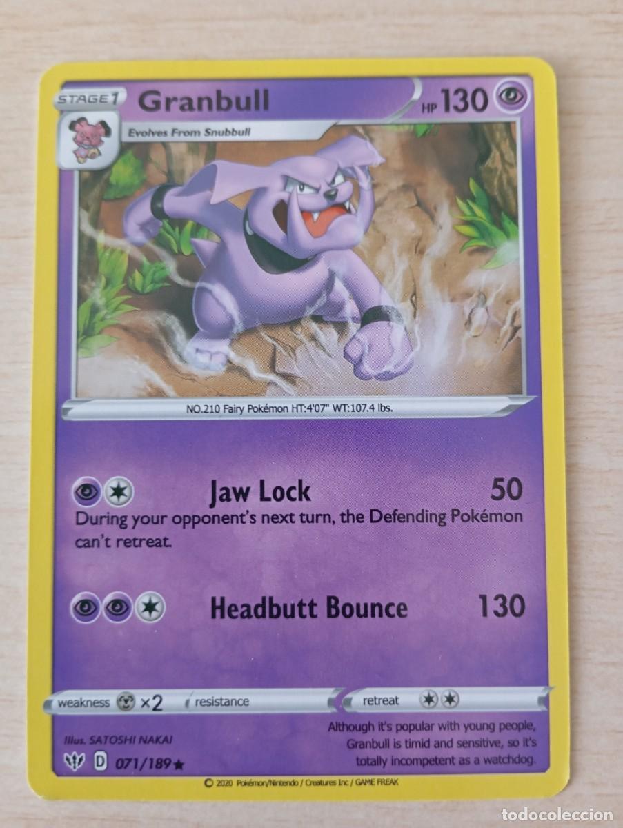 Trading cards: Carta Pok&eacute;mon Granbull Proxy