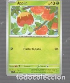 Trading cards: CROMO DE PANINI DE POKEMON N&ordm; O840 PS 40 A&Ntilde;O 2025 TITULO BASICO APPLIN