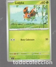 Trading cards: CROMO DE PANINI DE POKEMON N&ordm; O165 PS 60 A&Ntilde;O 2025 TITULO BASICO LEDYBA