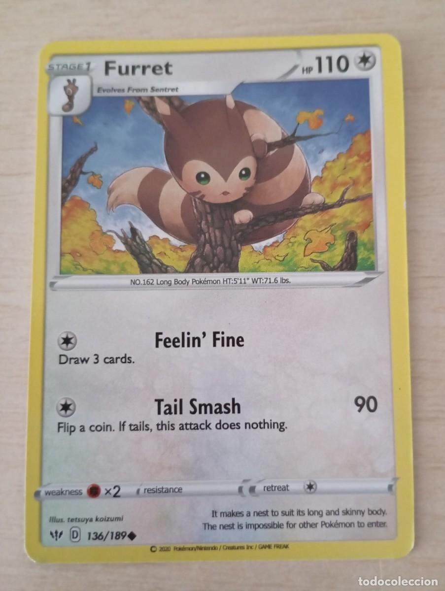 Trading cards: Carta Pok&eacute;mon Furret Proxy