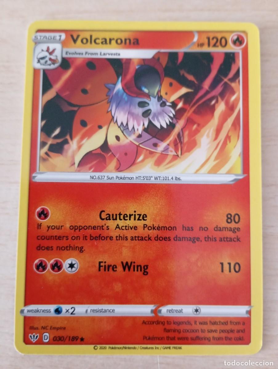 Trading cards: Carta Pok&eacute;mon Volcarona Proxy