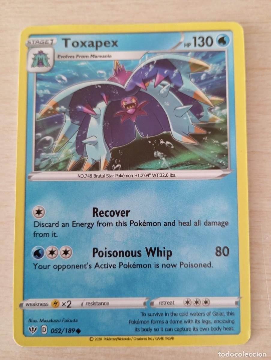 Trading cards: Carta Pok&eacute;mon Toxapex Proxy