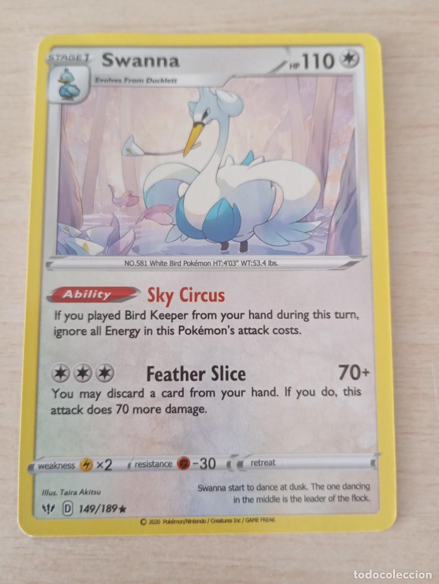 Sammelkarten: Carta Pok&eacute;mon Swanna Proxy