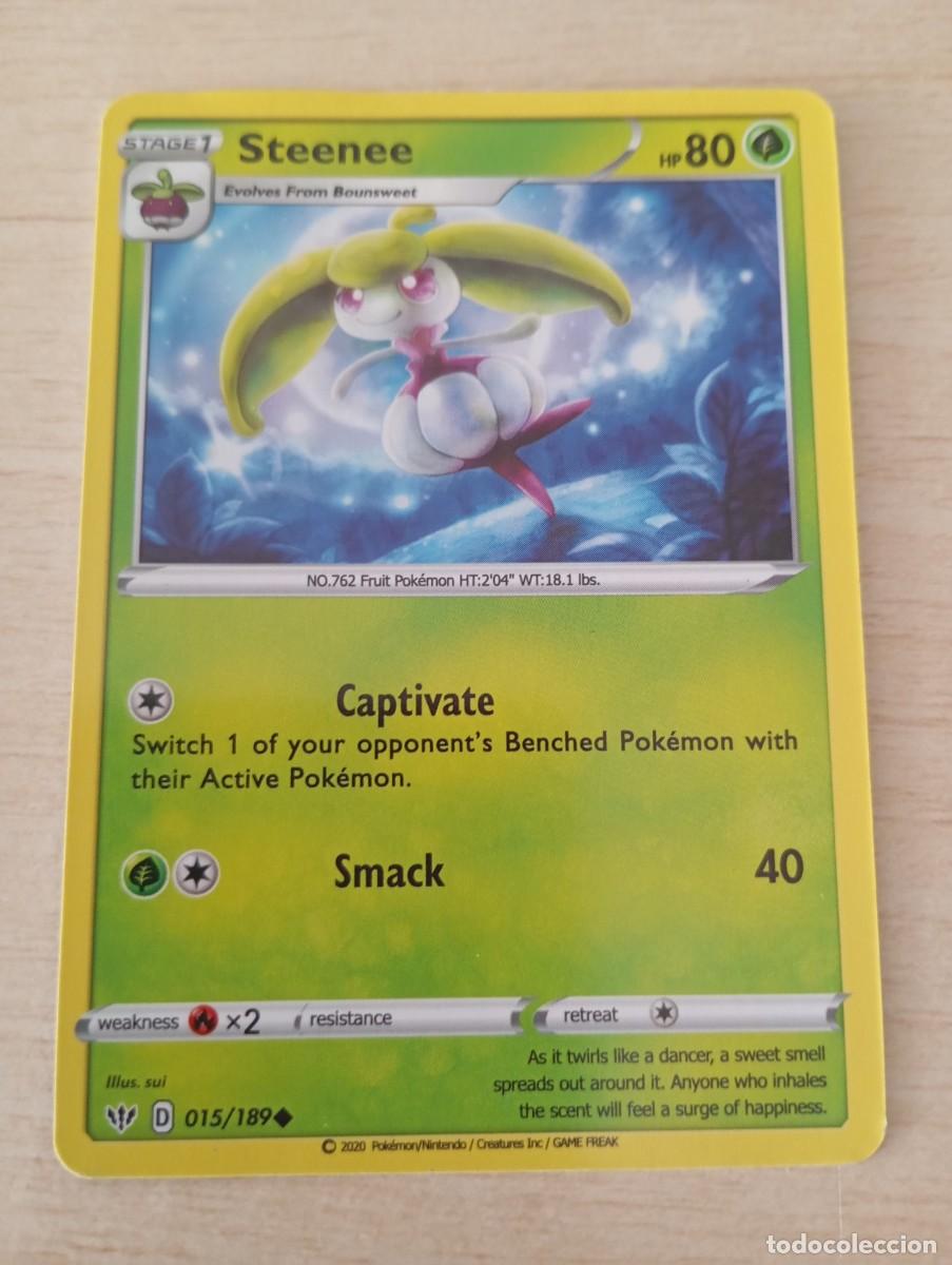 Trading cards: Carta Pok&eacute;mon Steenee Proxy