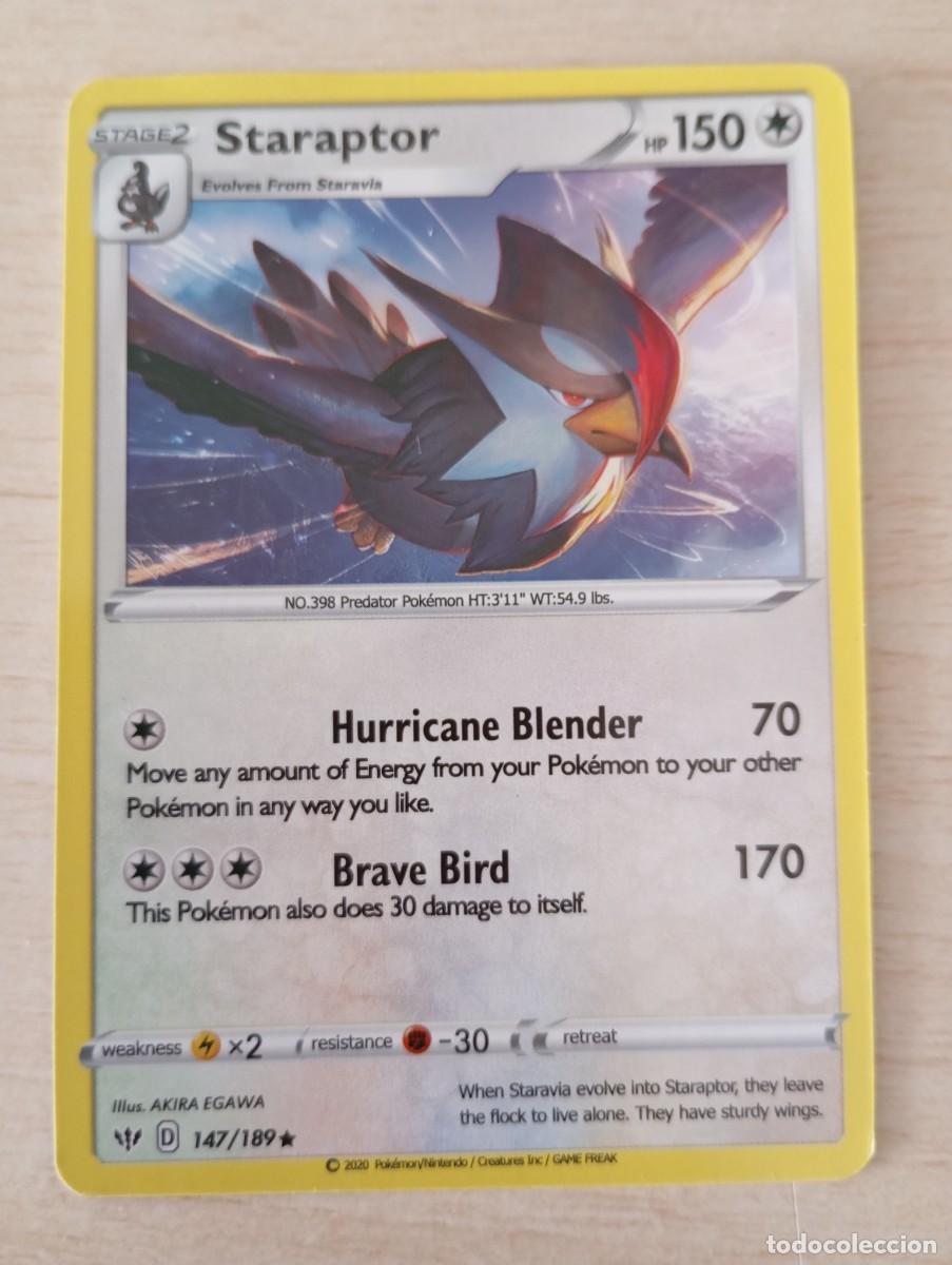 Trading cards: Carta Pok&eacute;mon Staraptor Proxy