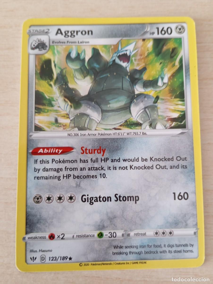 Trading cards: Carta Pok&eacute;mon Aggron Proxy