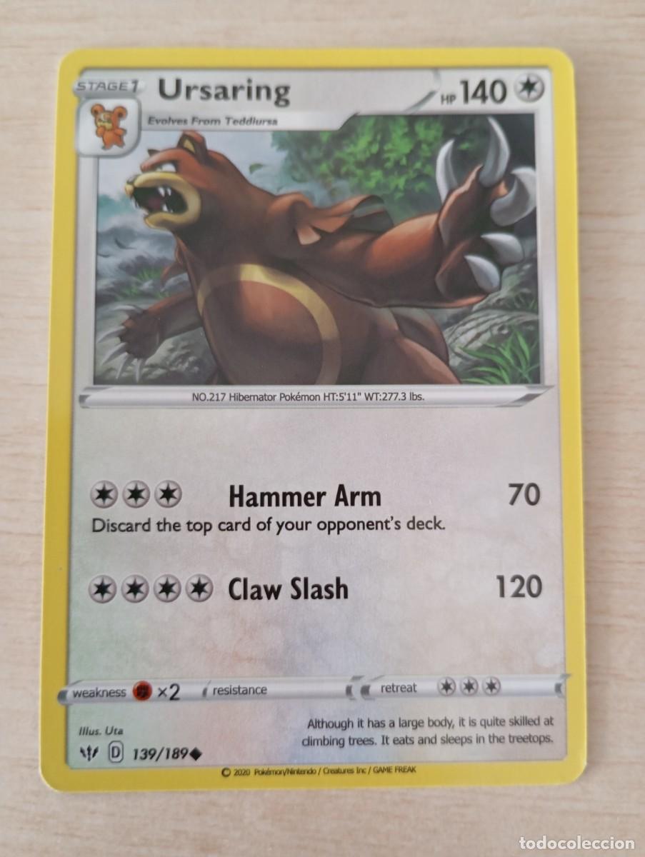 Sammelkarten: Carta Pok&eacute;mon Ursaring Proxy