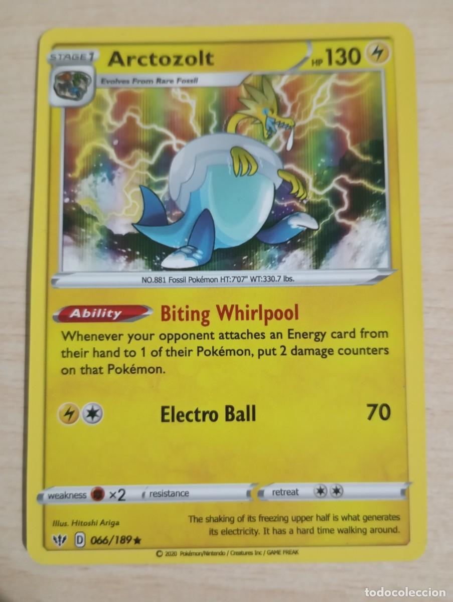 Trading cards: Carta Pok&eacute;mon Arctozolt Proxy