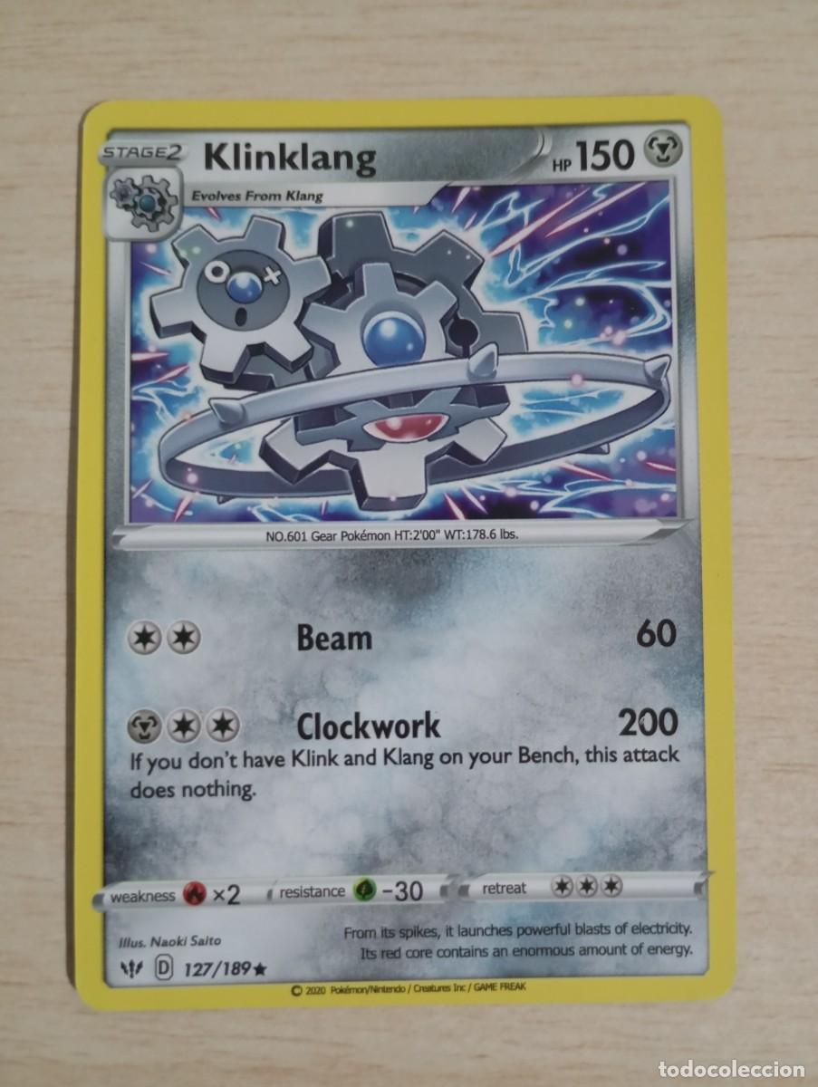 Trading cards: Carta Pok&eacute;mon Klinklang Proxy