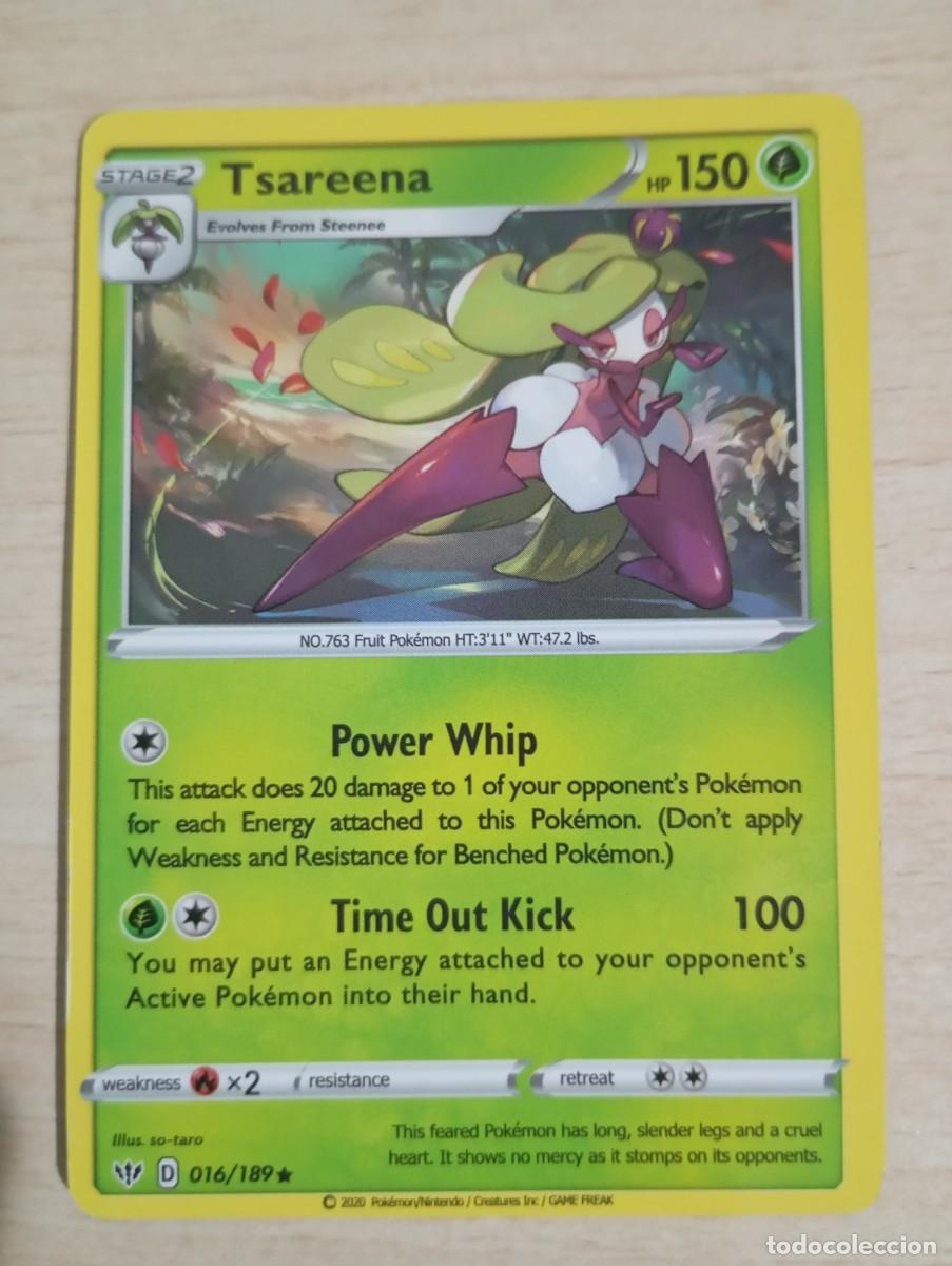 Trading cards: Carta Pok&eacute;mon Tsareena Proxy