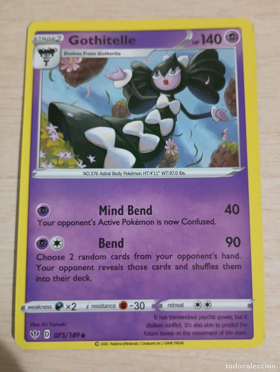Trading cards: Carta Pok&eacute;mon Gothitelle Proxy