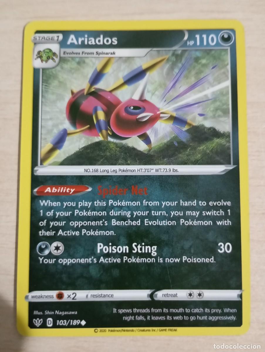 Trading cards: Carta Pok&eacute;mon Ariados Proxy