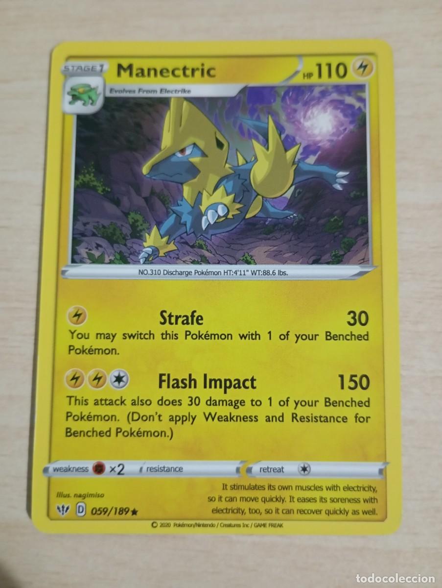 Trading cards: Carta Pok&eacute;mon Manectric Proxy