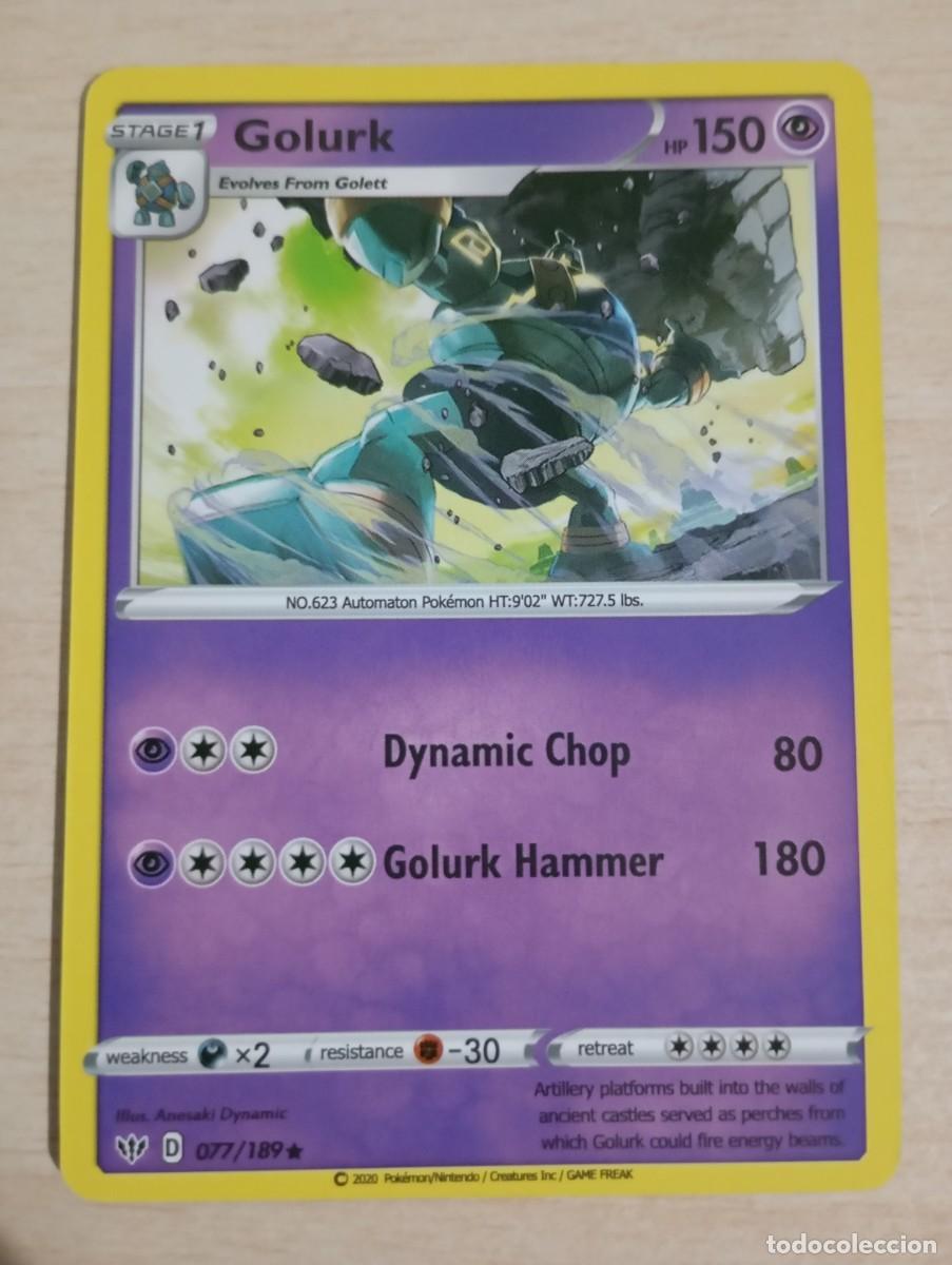 Trading cards: Carta Pok&eacute;mon Golurk Proxy