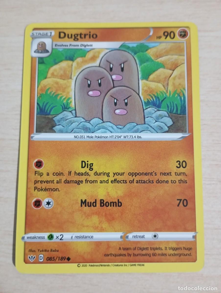 Trading cards: Carta Pok&eacute;mon Dugtrio Proxy