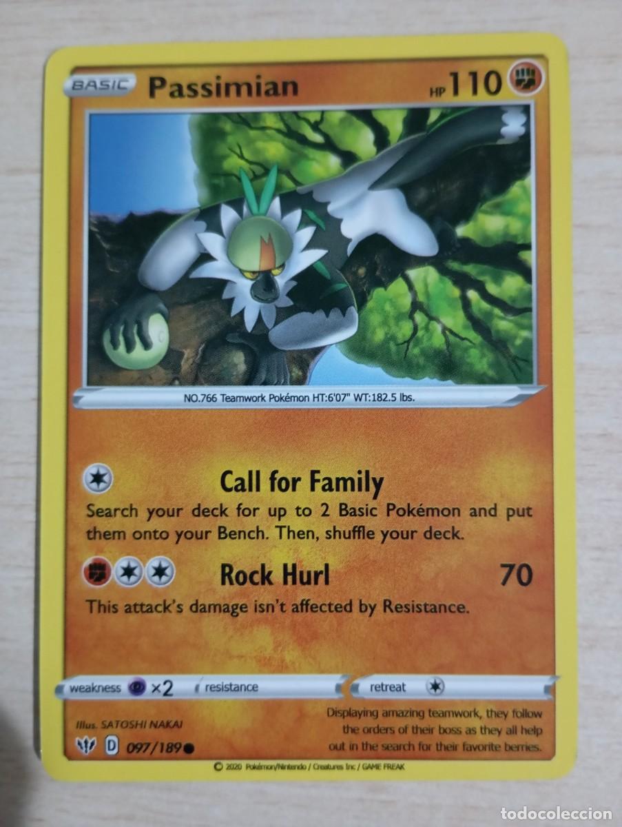 Trading cards: Carta Pok&eacute;mon Passimian Proxy