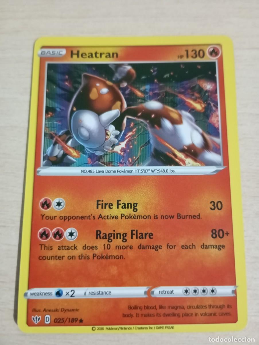 Trading cards: Carta Pok&eacute;mon Heatran Proxy