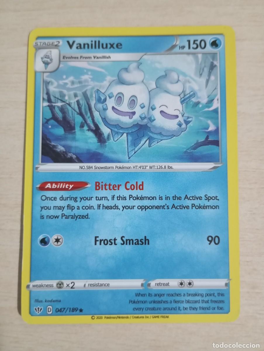 Trading cards: Carta Pok&eacute;mon Vanilluxe Proxy