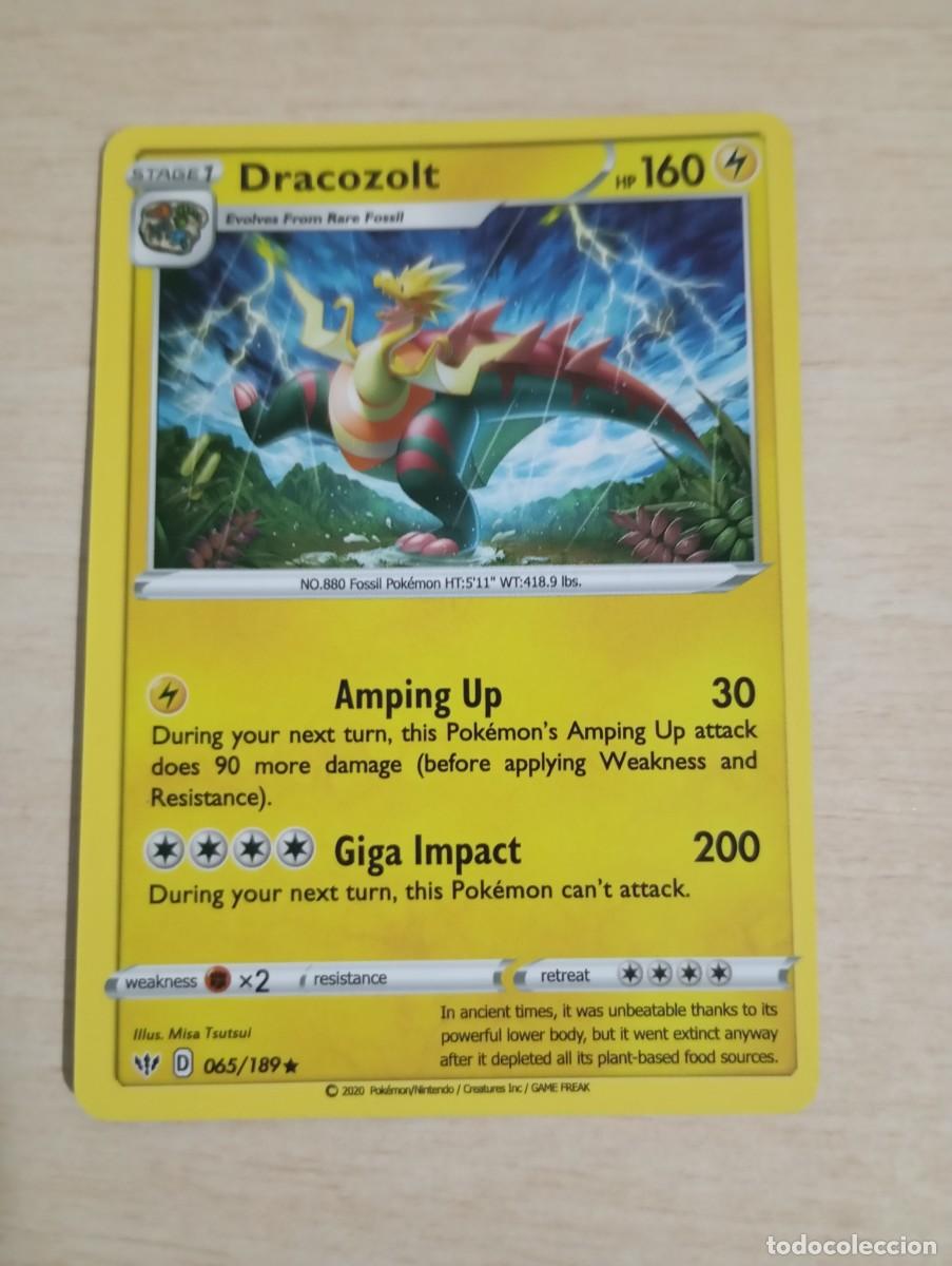 Trading cards: Carta Pok&eacute;mon Dracozolt Proxy
