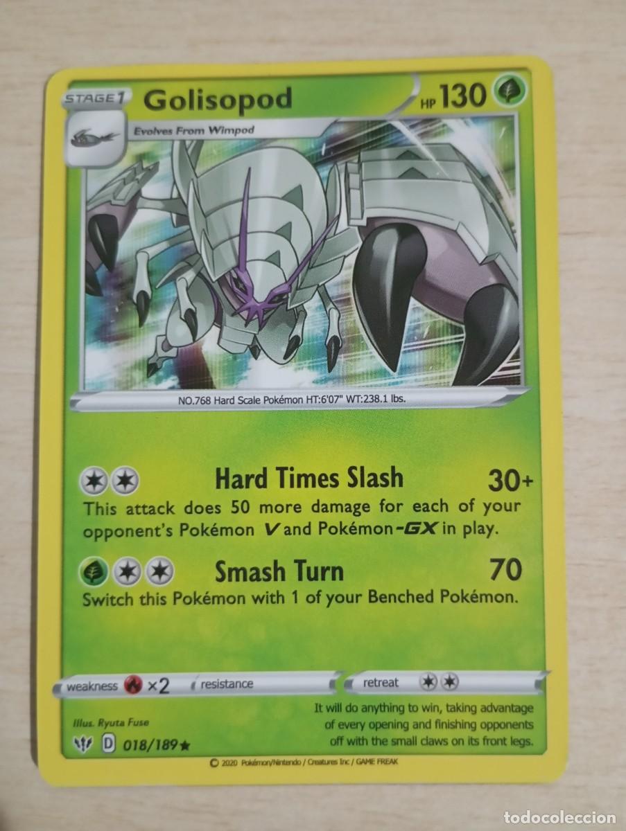 Trading cards: Carta Pok&eacute;mon Golisopod Proxy