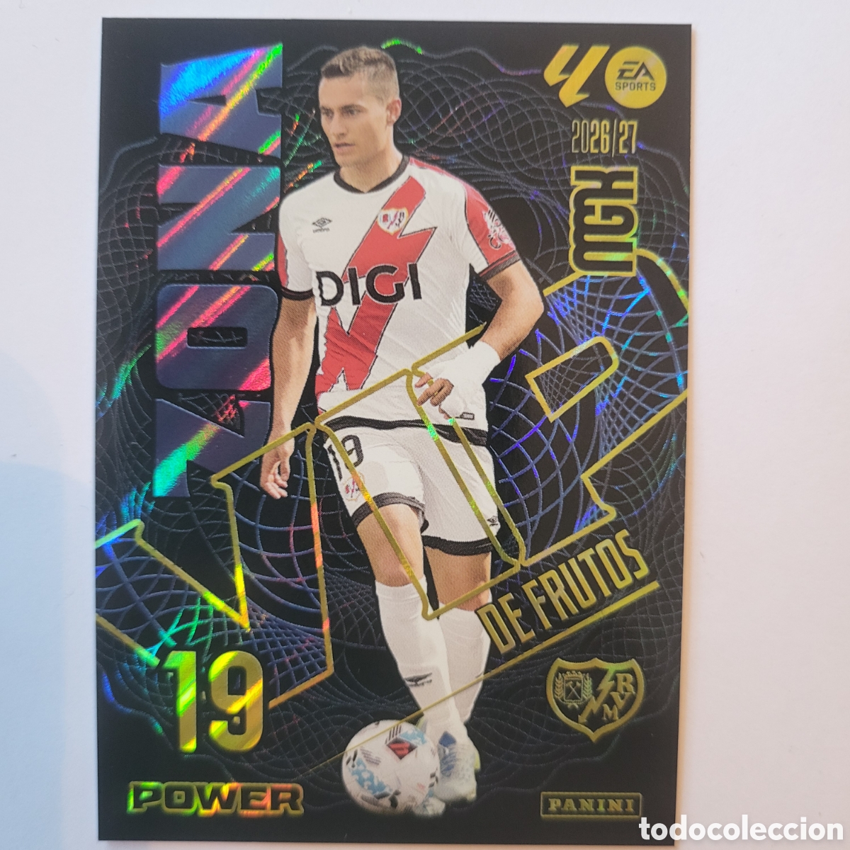 Trading cards: 392P De Frutos Zona VIP [Power] / Megacracks 2026