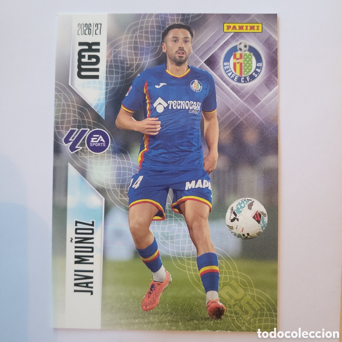 Trading cards: 191 Javi Mu&ntilde;oz / Megacracks 2026