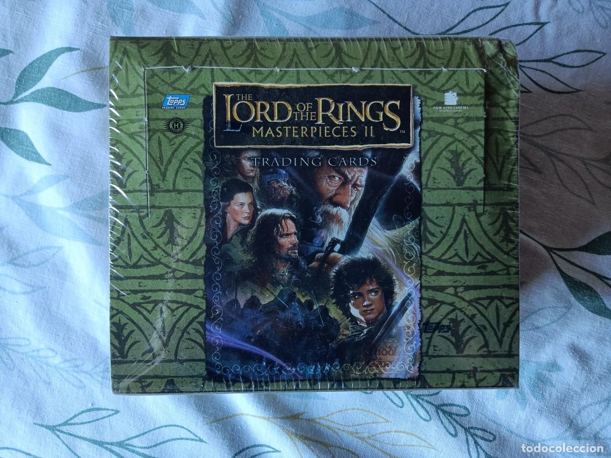 Trading cards: Lord Of The Rings Masterpieces II Trading Cards Topps Sealed Hobby Box Cromos USA Se&ntilde;or los Anillos
