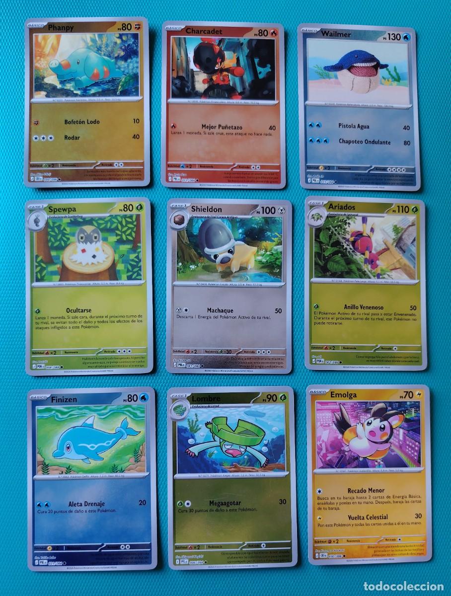 Trading cards: AXARCOIN - 9 CARTAS POKEMON EN ESPA&Ntilde;OL - CARTAS HOLO - NUEVAS MIND