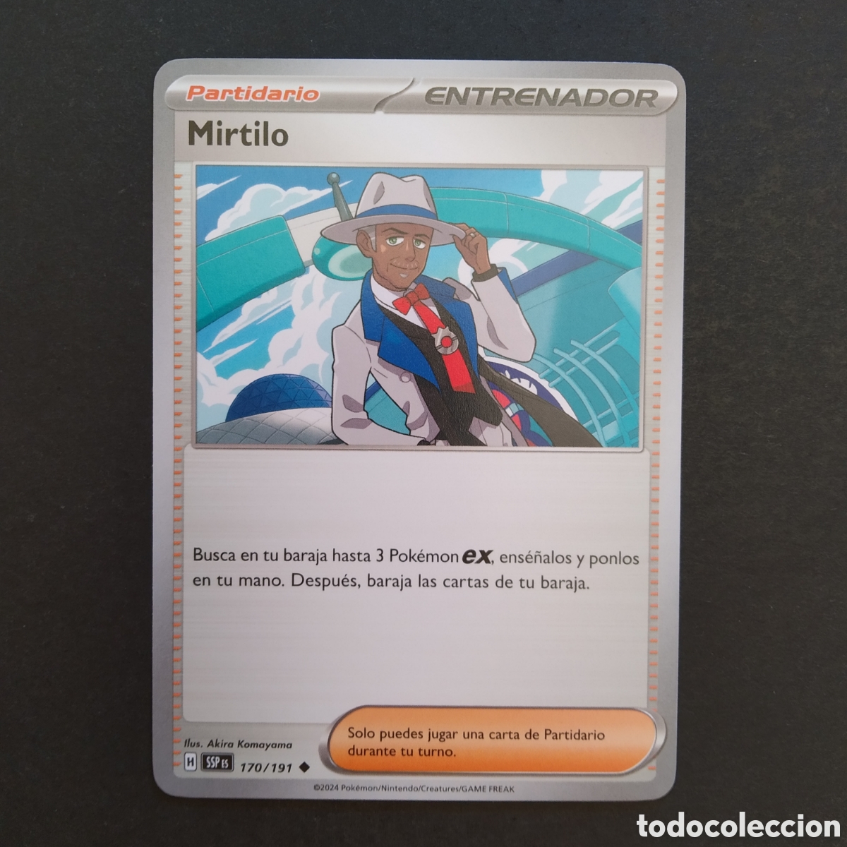 Trading cards: CARTA TCG - N&ordm; 170 - MIRTILO - CHISPAS FULGURANTES - POK&Eacute;MON - EN ESPA&Ntilde;OL