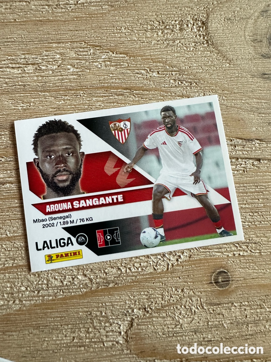 Trading cards: SANGANTE SEVILLA FICHAJE 17 LIGA ESTE 2026-27 26 27 PANINI