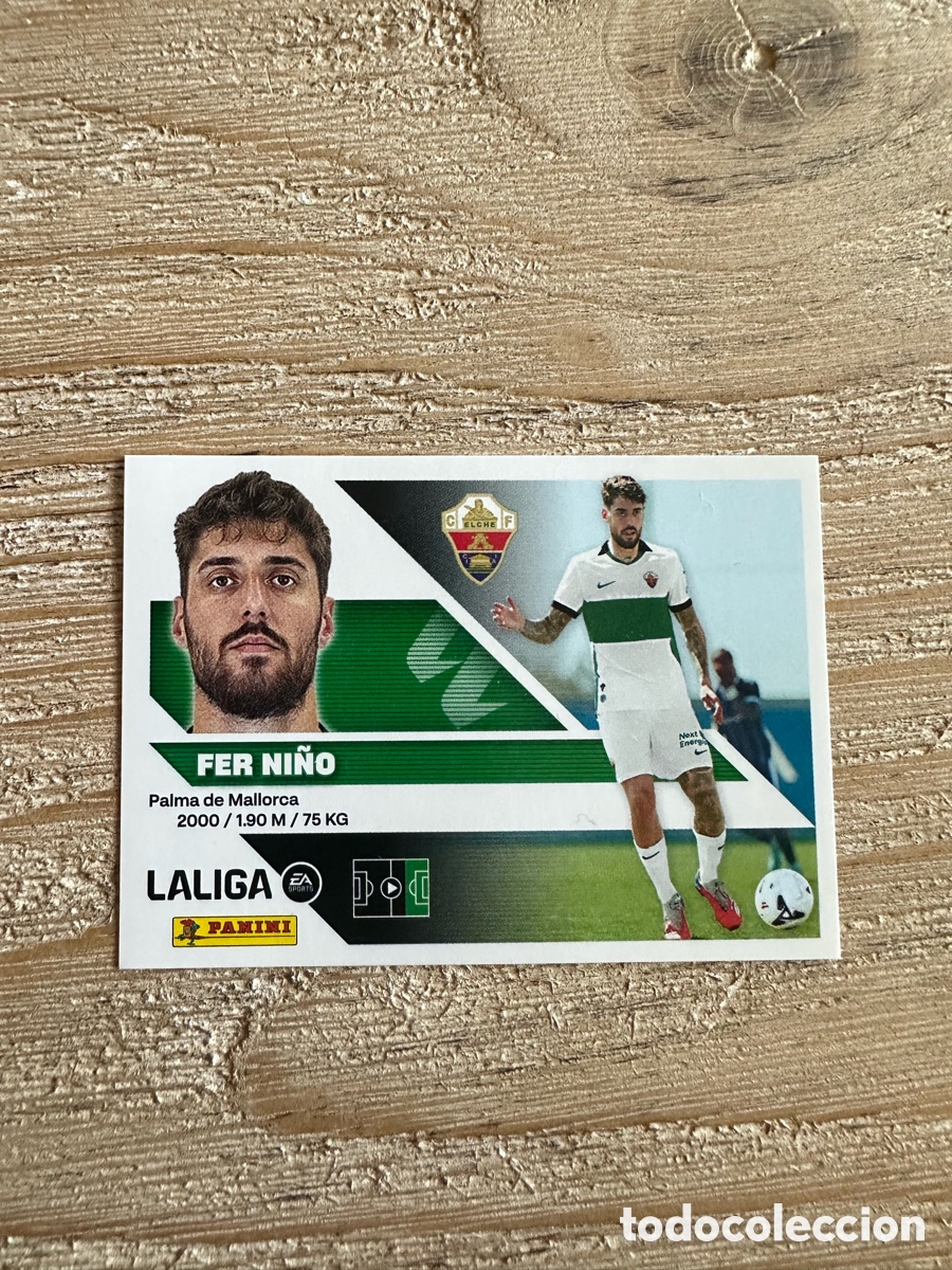 Trading cards: FER NI&Ntilde;O ELCHE FICHAJE 15 LIGA ESTE 2026-27 26 27 PANINI