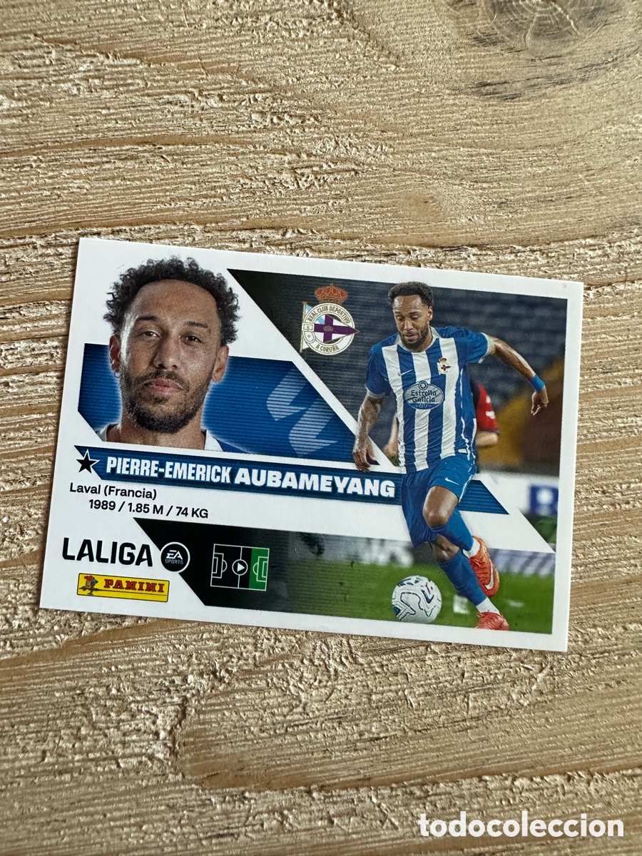 Trading cards: AUBAMEYANG DEPORTIVO FICHAJE 12 LIGA ESTE 2026-27 26 27 PANINI