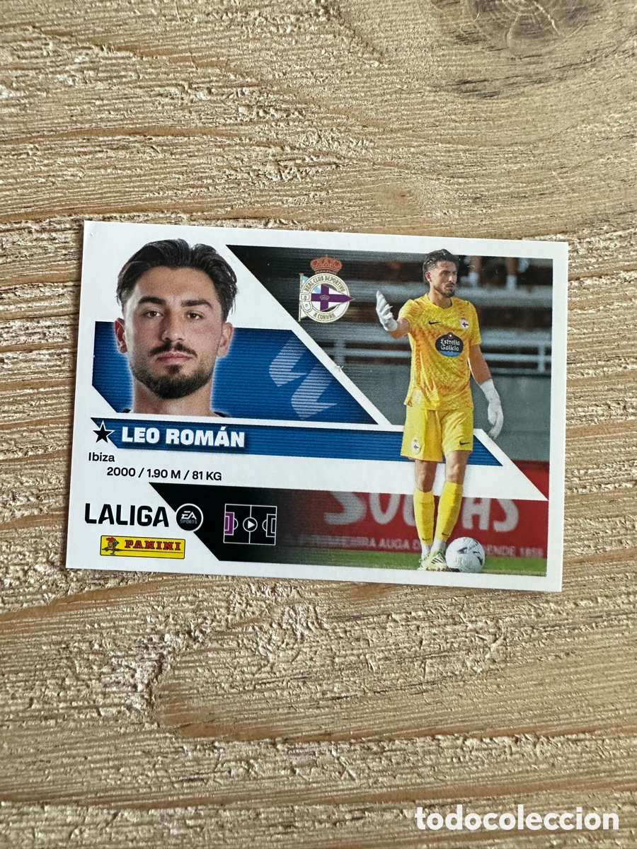 Trading cards: LEO ROMAN DEPORTIVO FICHAJE 8 LIGA ESTE 2026-27 26 27 PANINI