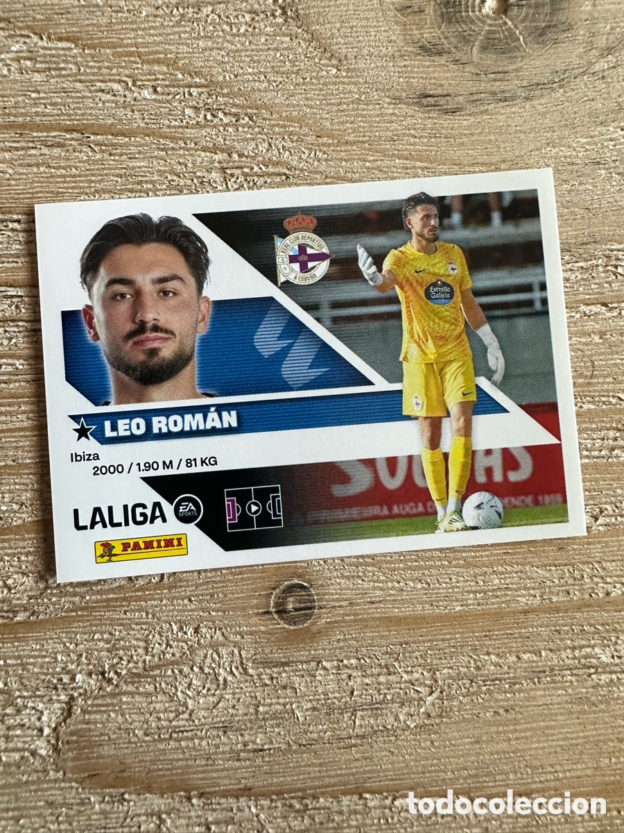 Trading cards: LEO ROMAN DEPORTIVO FICHAJE 8 LIGA ESTE 2026-27 26 27 PANINI