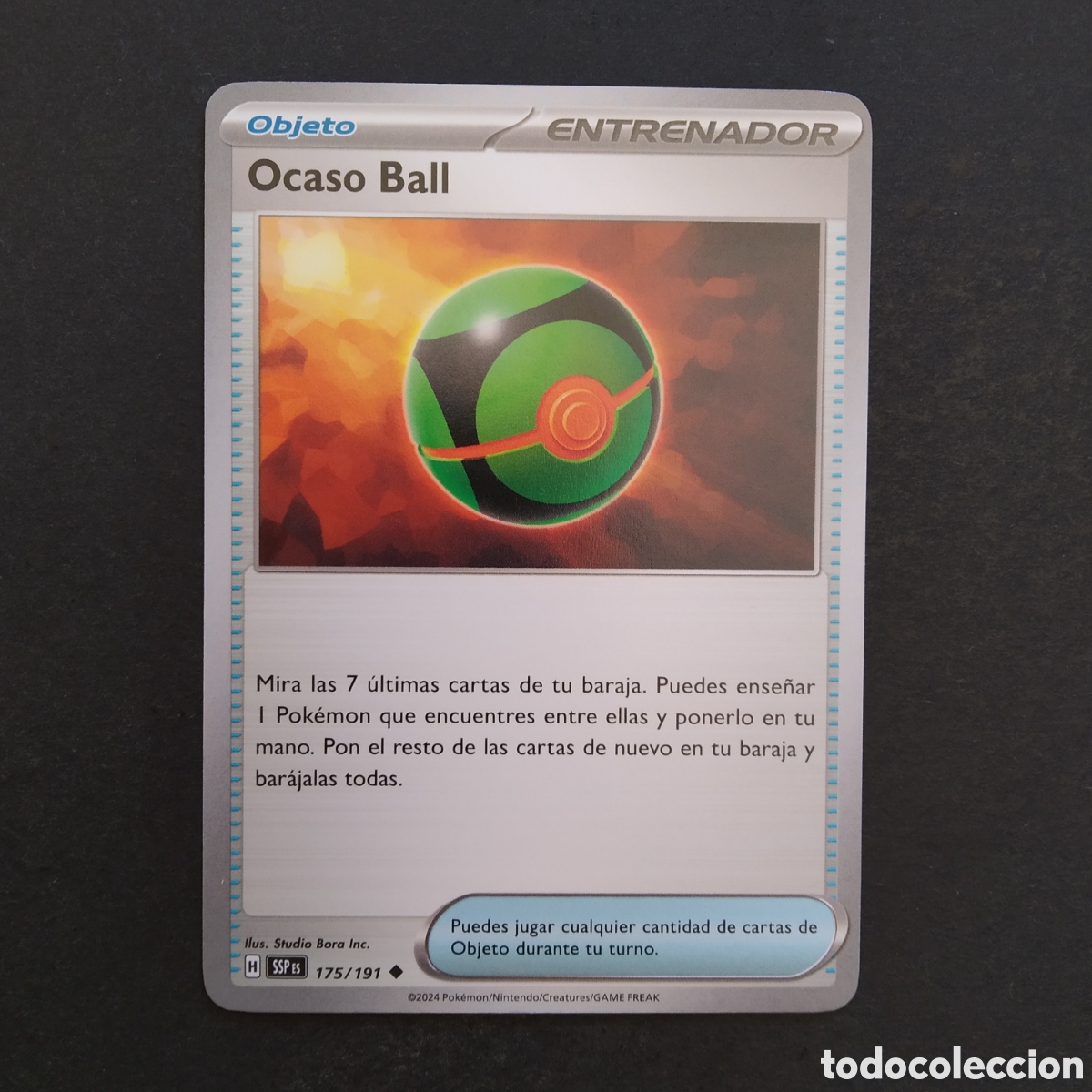 Trading cards: CARTA TCG - N&ordm; 175 - OCASO BALL - CHISPAS FULGURANTES - POK&Eacute;MON - EN ESPA&Ntilde;OL