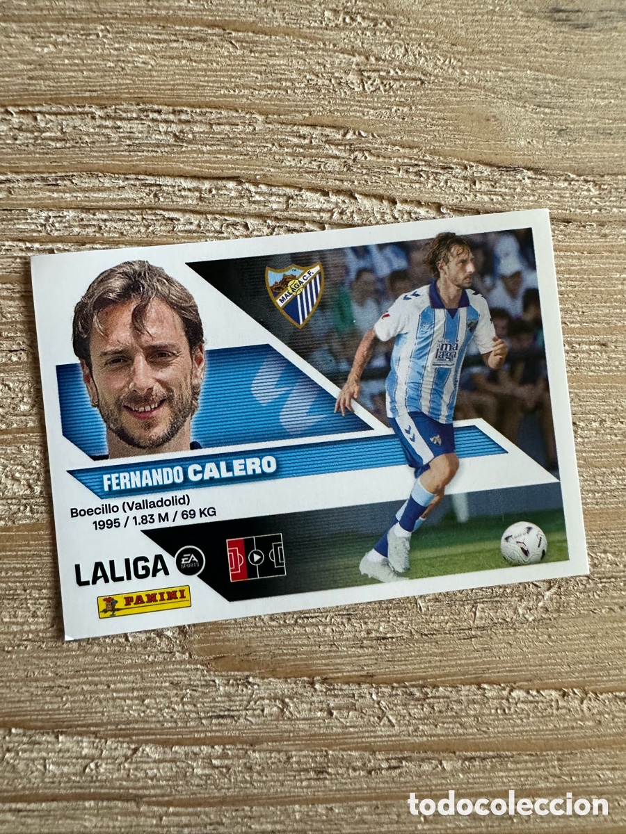 Trading cards: CALERO MALAGA 7 2&ordf; EDICION LIGA ESTE 2026-27 26 27 PANINI