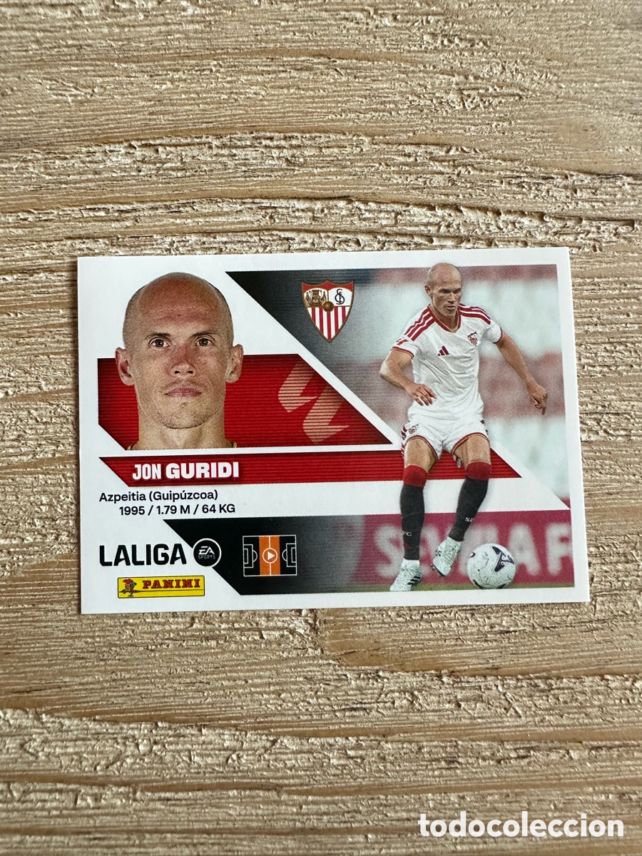 Trading cards: GURIDI SEVILLA 13 2&ordf; EDICION LIGA ESTE 2026-27 26 27 PANINI