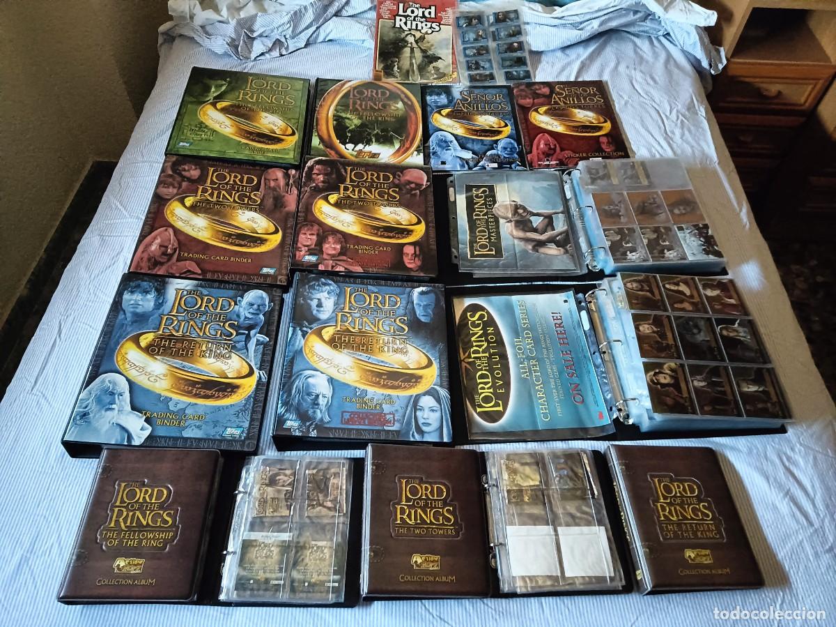 Trading cards: Mega Master Sets Se&ntilde;or de los Anillos Lord Of The Rings Trading Cards Cromos USA FOTR TT ROTK Etcg