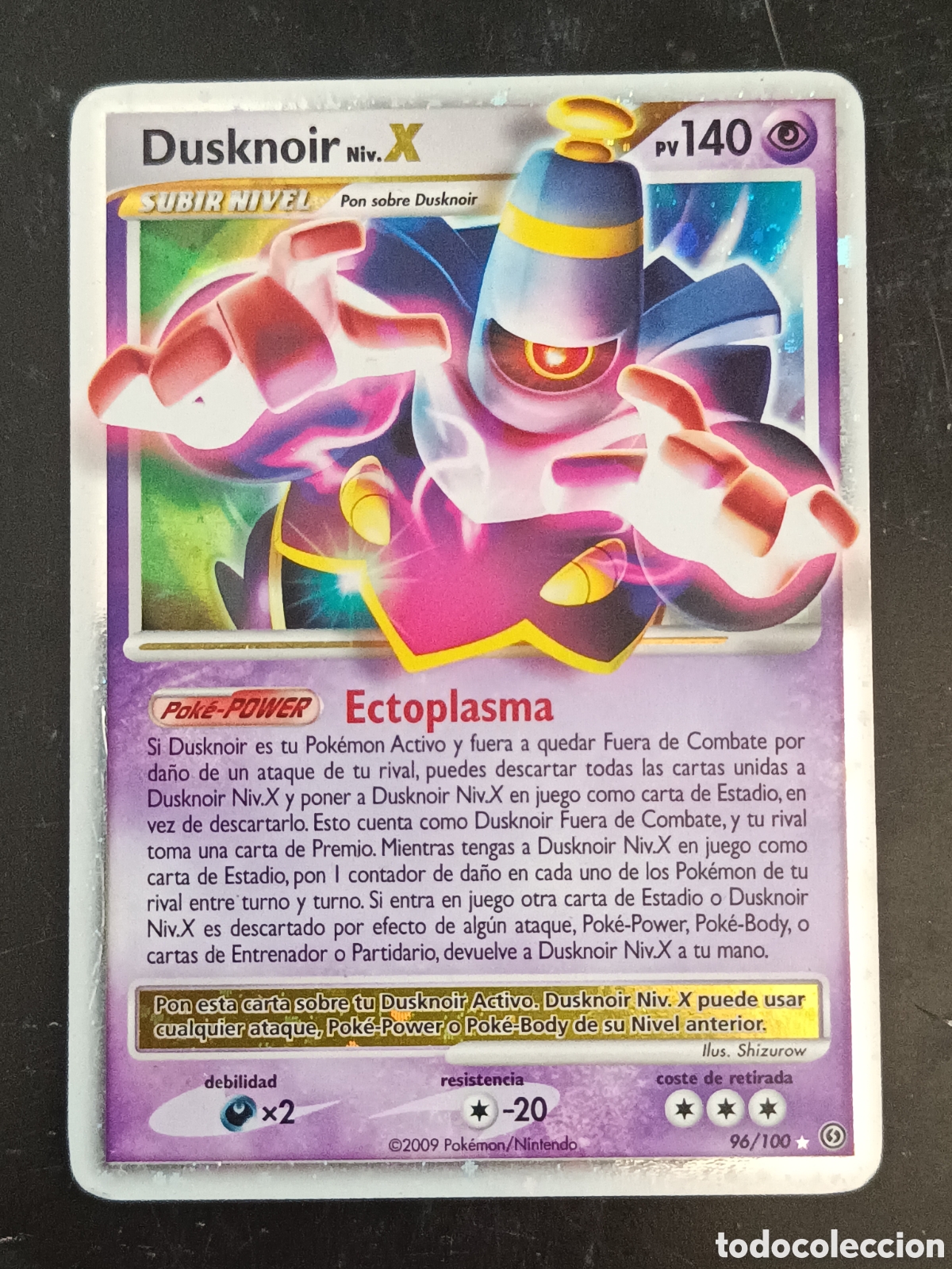 Trading cards: Pokemon Dusknoir X 96/100 Diamante Y Perla Frente Tormentoso En Castellano