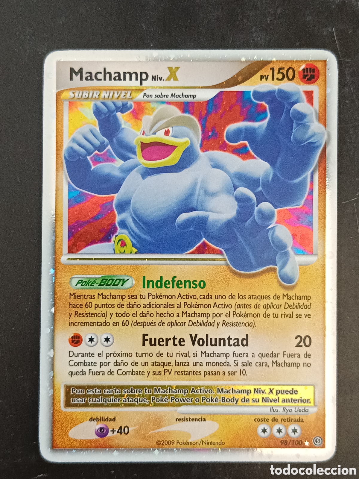Trading cards: Pokemon Machamp X 98/100 Diamante Y Perla Frente Tormentoso En Castellano