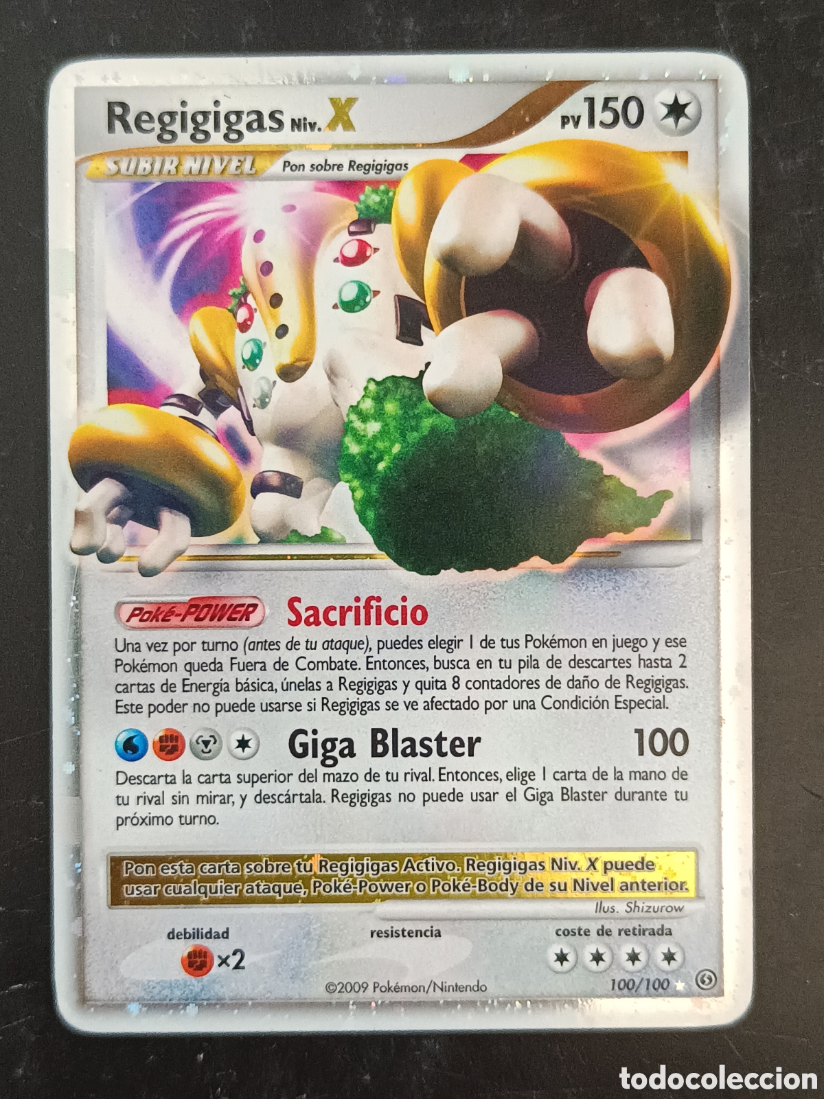 Trading cards: Pokemon Regigigas X 100/100 Diamante Y Perla Frente Tormentoso En Castellano