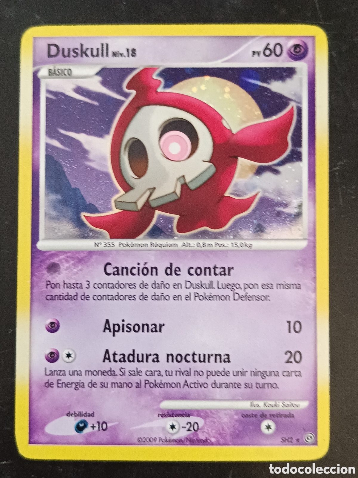 Trading cards: Pokemon Duskull SH1 Diamante Y Perla Frente Tormentoso En Castellano