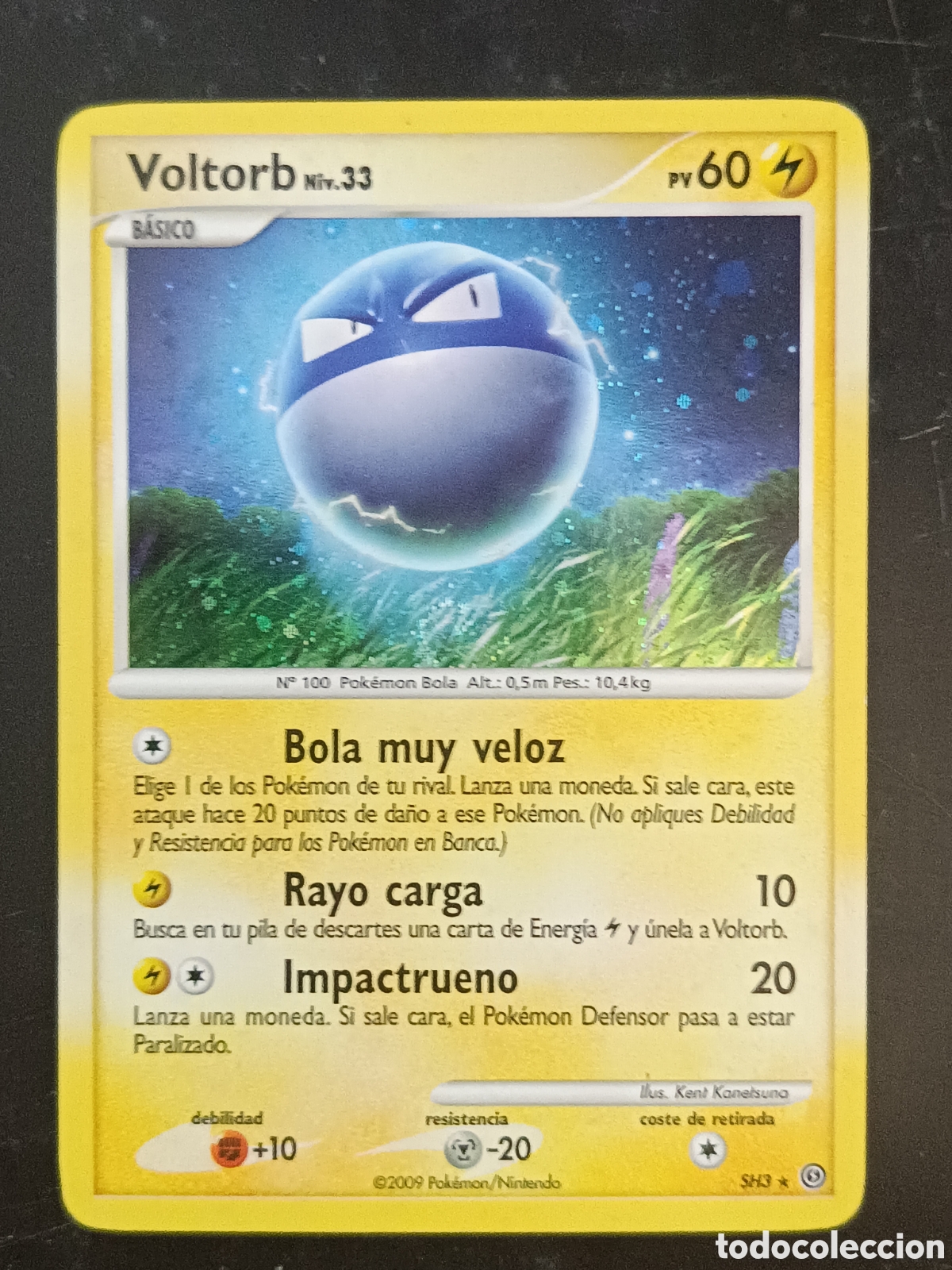 Trading cards: Pokemon Voltorb SH3 Diamante Y Perla Frente Tormentoso En Castellano