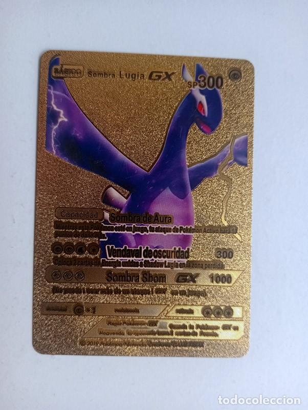 Figurine Collezionabili: CROMO CARD POKEMON DORADO Sombra Lugia GX (NO METAL)
