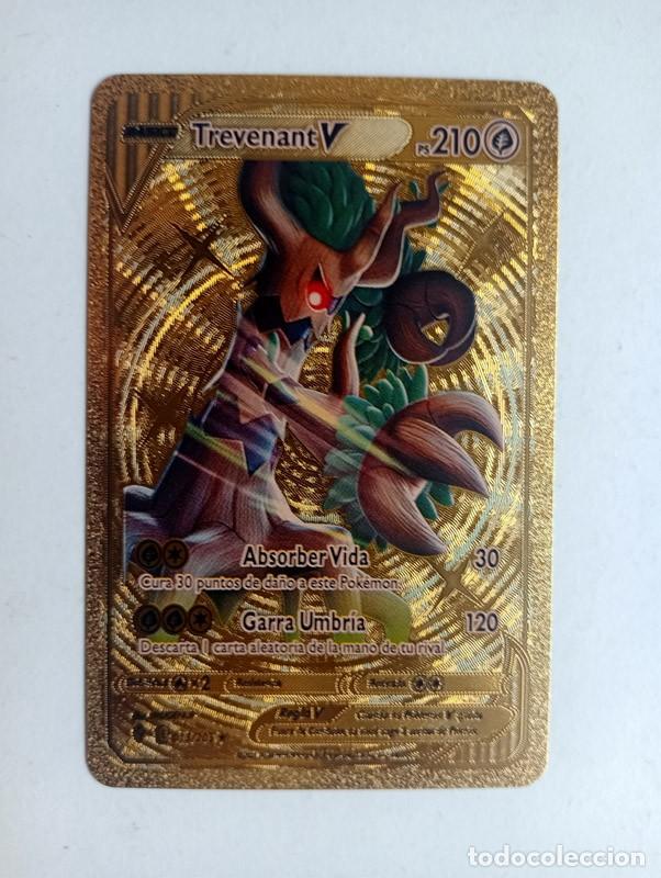 Figurine Collezionabili: CROMO CARD POKEMON DORADO Trevenant (NO METAL)
