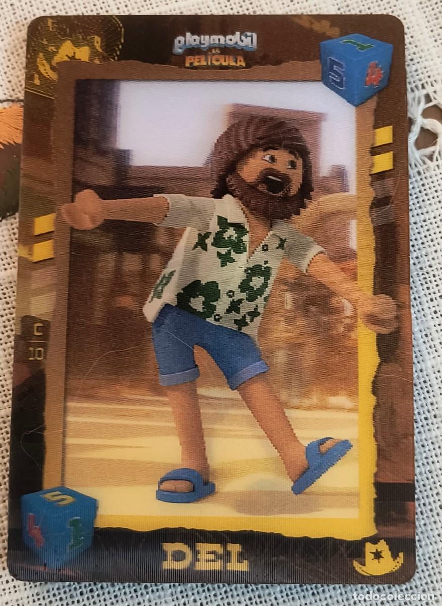 Trading cards: CARTA 3D | PLAYMOBIL LA PEL&Iacute;CULA - DEL