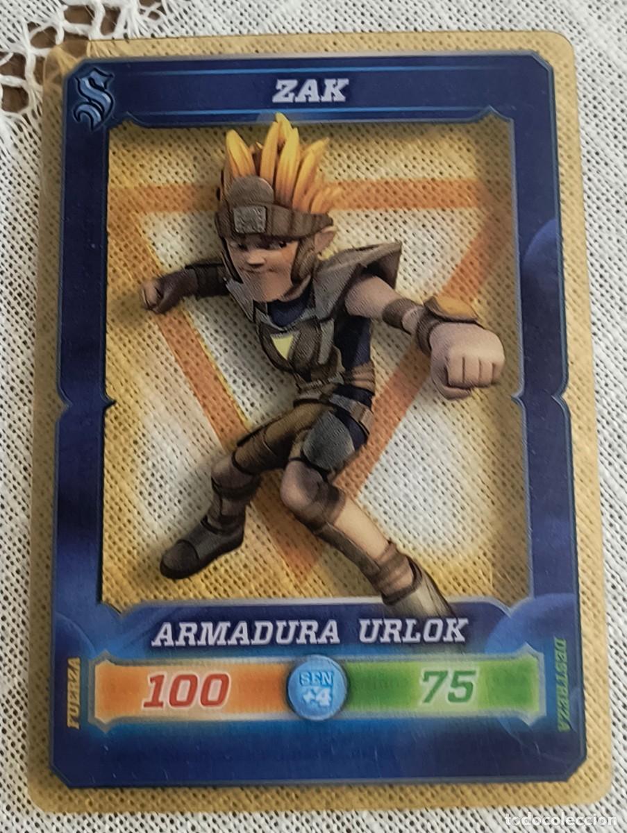 Trading cards: TRADING CARD | DESAF&Iacute;O CHAMPIONS SENDOKAI - #012 ZAK - PANINI