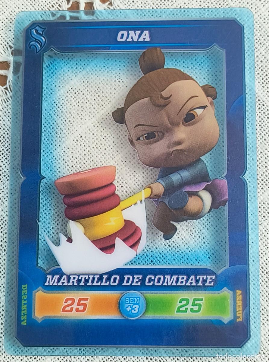 Trading cards: TRADING CARD | DESAF&Iacute;O CHAMPIONS SENDOKAI - #111 ONA - PANINI