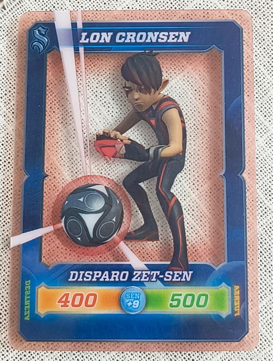 Trading cards: TRADING CARD | DESAF&Iacute;O CHAMPIONS SENDOKAI - #083 LON CRONSEN- PANINI